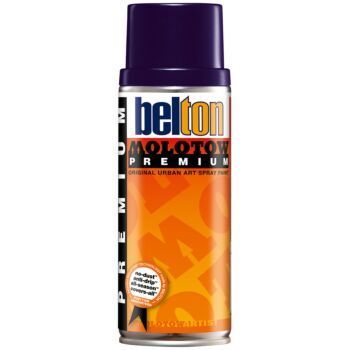 PEINTURE EN AEROSOL BELTON PREMIUM 400 ML 070 PRUNE FOLLE "MOLOTOW" REF: MO327044