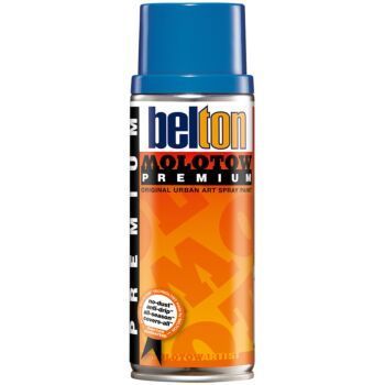 PEINTURE EN AEROSOL BELTON PREMIUM 400 ML 096 BLEU TULIPE MOYEN "MOLOTOW" REF: MO327214