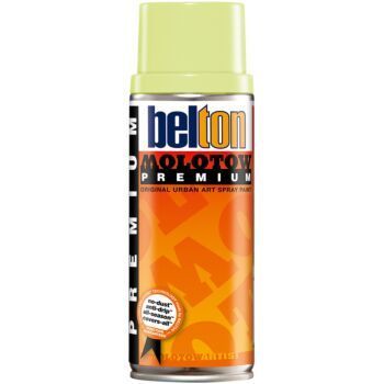 PEINTURE EN AEROSOL BELTON PREMIUM 400 ML 148 KIWI PASTEL "MOLOTOW" REF: MO327120