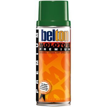 PEINTURE EN AEROSOL BELTON PREMIUM 400 ML 161 VERT FEUILLE "MOLOTOW" REF: MO327143