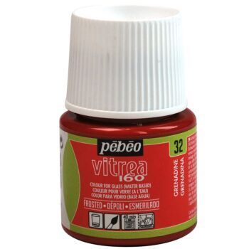 Peinture VITREA 160 DEPOLI FLACON DE 45ml GRENADINE "PEBEO" REF: 112032