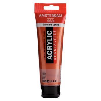 PEINTURE ACRYLIQUE 120ml CUIVRE "AMSTERDAM" REF: 17098052