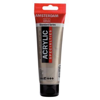 PEINTURE ACRYLIQUE 120ml ETAIN "AMSTERDAM" REF: 17098152