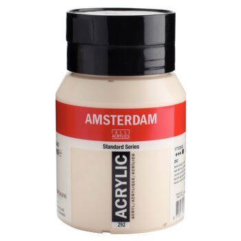 PEINTURE ACRYLIQUE 500ml JAUNE NAPLE "AMSTERDAM" REF: 17722922