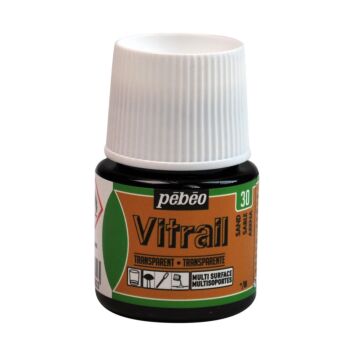 PEINTURE VITRAIL 45ml SABLE "PEBEO" REF: 50030