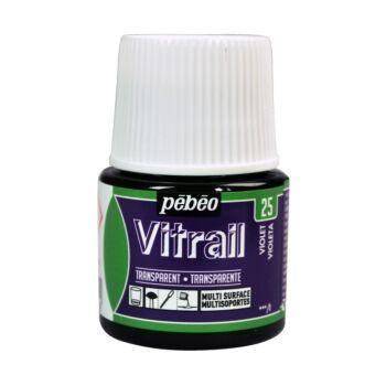 PEINTURE VITRAIL DE 45ml VIOLET "PEBEO" REF: 50025