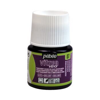 Peinture VITREA 160 BRILLANT FLACON DE 45ml AMARANTE "PEBEO" REF: 111007