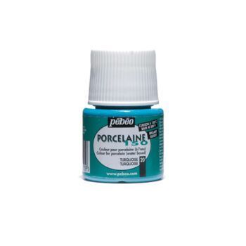 PORCELAINE 150 FLACON DE 45 ml TURQUOISE "PEBEO" REF: 024020