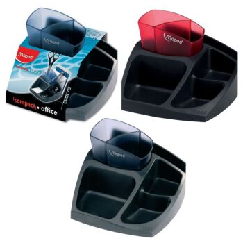 PORTE ACCESSOIRES BUREAU 3 COLORIS COMPACT OFFICE "MAPED" REF: 575401