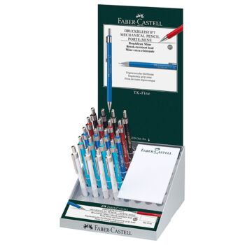 PORTE MINES TK-FINE 2317 0.7mm EN PRESENTOIR "FABER CASTELL" REF: 231720