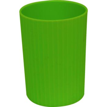 pot-a-crayons-shape-diametre-07-cm-vert-fluo-techno-ref-9927
