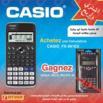 Pack Promo Calculatrice CASIO FX-991EX