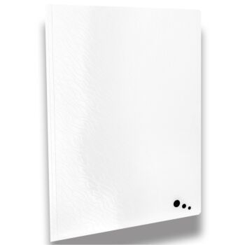 PROTEGE DOCUMENTS ART A4 20 POCHETTES POLYPROPILINE OPAQUE BLANC "ELBA" REF: 400060103