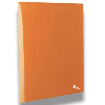 PROTEGE DOCUMENTS ART A4 60 POCHETTES POLYPROPILINE OPAQUE ORANGE "ELBA" REF: 400060107