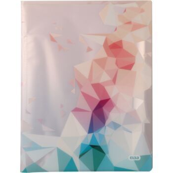 PROTEGE DOCUMENTS GRAPHIK A4 30 POCHETTES POLYPROPILINE TRANSLUSIDE IMPREME ROSE "ELBA" REF: 100206140
