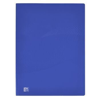 PROTEGE DOCUMENTS OSMOSE A4 DE 20 POCHETTES POLYPROPILINE OPAQUE BLEU "OXFORD" REF: 400105169