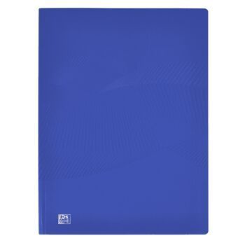 PROTEGE DOCUMENTS OSMOSE A4 DE 40 POCHETTES POLYPROPILINE OPAQUE BLEU "OXFORD" REF: 400105182