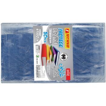 PROTEGE LIVRE 52x47cm CRISTAL TRANSPARENT "TECHNO" REF: 0672