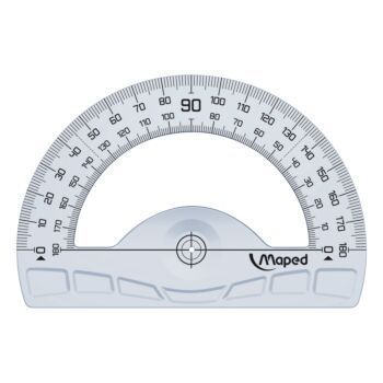 RAPPORTEUR 180°-12 cm SOUS BLISTER GEOMETRIC "MAPED" REF: 242180