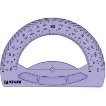 RAPPORTEUR ECOLIER 180° VIOLET "TECHNO" REF: 9505