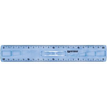 REGLE ECOLIER 20cm BLEU "TECHNO" REF: 9502