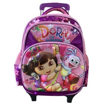 SAC A DOS 14" A ROULETTES DORA "TECHNO" REF: 4983