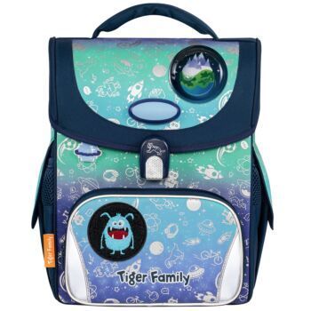 SAC A DOS ERGONOMIQUE JOLLY PRO SPACE THINGS (Go Green) "TIGER FAMILY" REF: IG12-G3