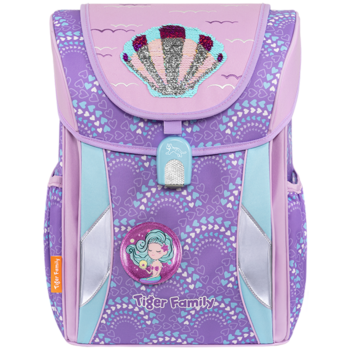 SAC A DOS ERGONOMIQUE JOY PRO LILAC BEACH (SEQUINS) "TIGER FAMILY" REF: 2262-F