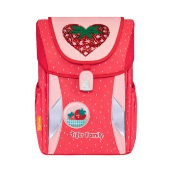 SAC A DOS ERGONOMIQUE JOY PRO SWEET STRAWBERRY (SEQUINS) "TIGER FAMILY" REF: IE62-F2_04