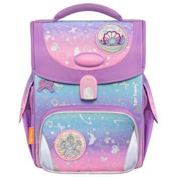 SAC A DOS ERGONOMIQUE LOVEY THINGS "TIGER FAMILY" REF:2112-F3
