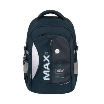 SAC A DOS ERGONOMIQUE MAX 2.0 DOUBLE NAVY (Go Ocean) "TIGER FAMILY" REF: IE81-G