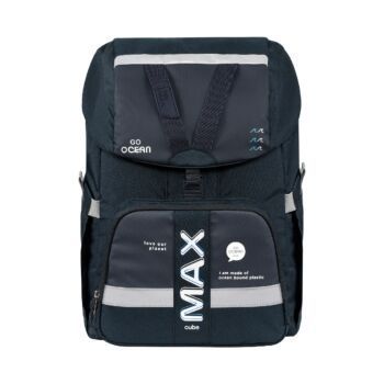 SAC A DOS ERGONOMIQUE MAX CUBE DOUBLE NAVY (Go Ocean) &quot;TIGER FAMILY&quot; REF: IE84-G