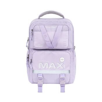 SAC A DOS ERGONOMIQUE MAX PACK DOUBLE LILAC (Go Ocean) &quot;TIGER FAMILY&quot; REF: IE85-F_01