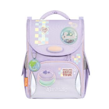 SAC A DOS ERGONOMIQUE NATURE QUEST GIRL POWER (Go Ocean) "TIGER FAMILY" REF: IE11-F3