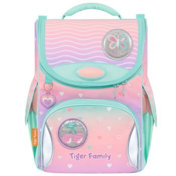 SAC A DOS ERGONOMIQUE NATURE QUEST PEACH WAVES (Go Green) "TIGER FAMILY" REF: IG11-F3