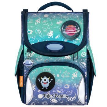 SAC A DOS ERGONOMIQUE NATURE QUEST SPACE THINGS "TIGER FAMILY" REF: IG11-G3