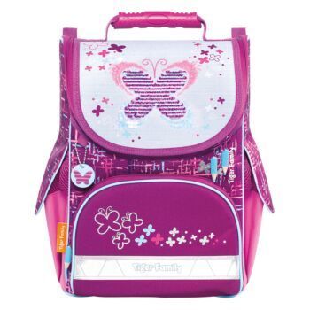 SAC A DOS ERGONOMIQUE PLAYFUL BUTTERFLY "TIGER FAMILY" REF:2111-F2