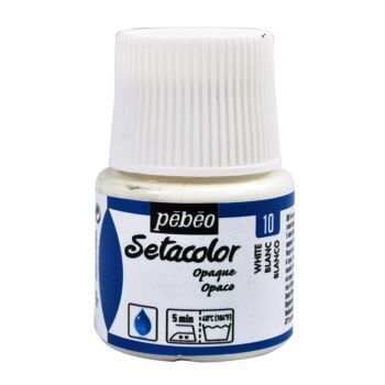 SETACOLOR OPAQUE 45ml BLANC TITANE "PEBEO" REF: 295010