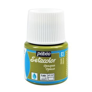 SETACOLOR OPAQUE 45ml OLIVE "PEBEO" REF: 295083
