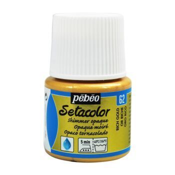 SETACOLOR OPAQUE 45ml OR RICHE MOIRE "PEBEO" REF: 295062