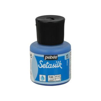 SETASILK flacon 45 ml CYAN "PEBEO" REF: 181013