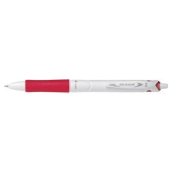 STYLO A BILLE ACROBALL PURE WHITE ROUGE 1.0mm "PILOT" REF: BAB-15M-WRR-BG