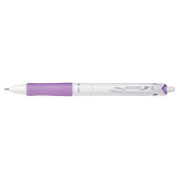 STYLO A BILLE ACROBALL PURE WHITE VIOLET 1.0mm "PILOT" REF: BAB-15M-WPUV-BG