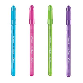 STYLO A BILLE CAP GREEN ICE FUN "MAPED"