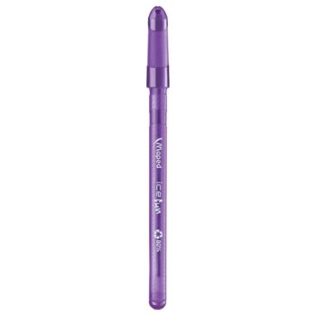 STYLO A BILLE CAP GREEN ICE FUN VIOLET "MAPED" REF: 224552