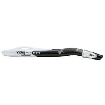 STYLO A BILLE CAP VISIO GAUCHER BLANC "MAPED" REF: 224335