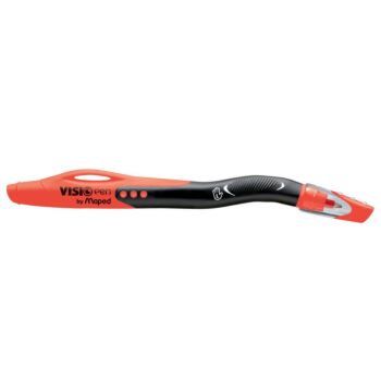 STYLO A BILLE CAP VISIO GAUCHER ORANGE "MAPED" REF: 224335
