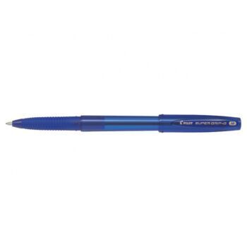 STYLO A BILLE SUPER GRIP-G 01mm BLEU "PILOT" REF: BPS-GG-M-L