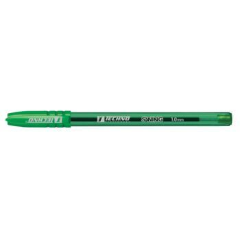 STYLO A BILLE SWING 1.0mm VERT "TECHNO" REF: 4967
