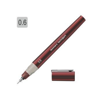 STYLO A DESSIN TECHNIQUE POINTE 0.6mm "ISOMARS" REF: TP02-0.6